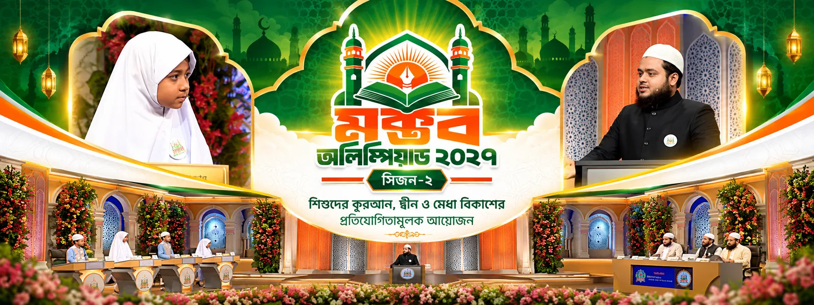 মক্তব অলিম্পিয়াড সিজন - ২ — কার্যক্রমের ব্যানার